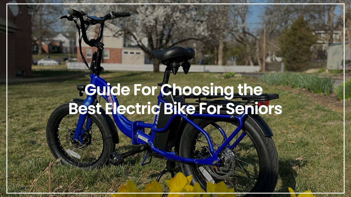 Guide For Choosing the Best Electric Bike For Seniors Young Electric