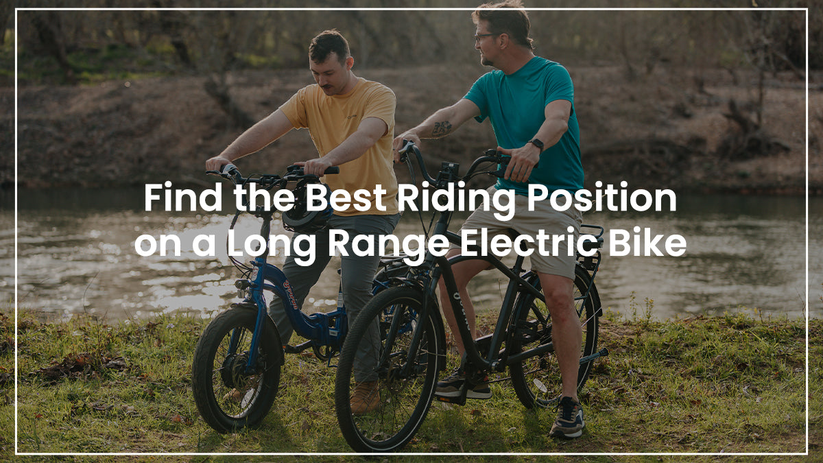 Find the Best Riding Position on a Long Range Electric Bike Young Electric