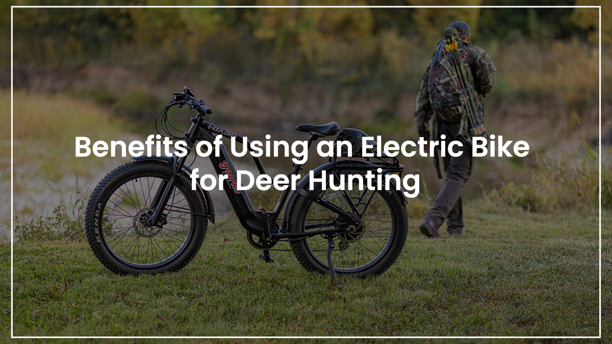 Benefits of Using an Electric Bike for Deer Hunting Young Electric