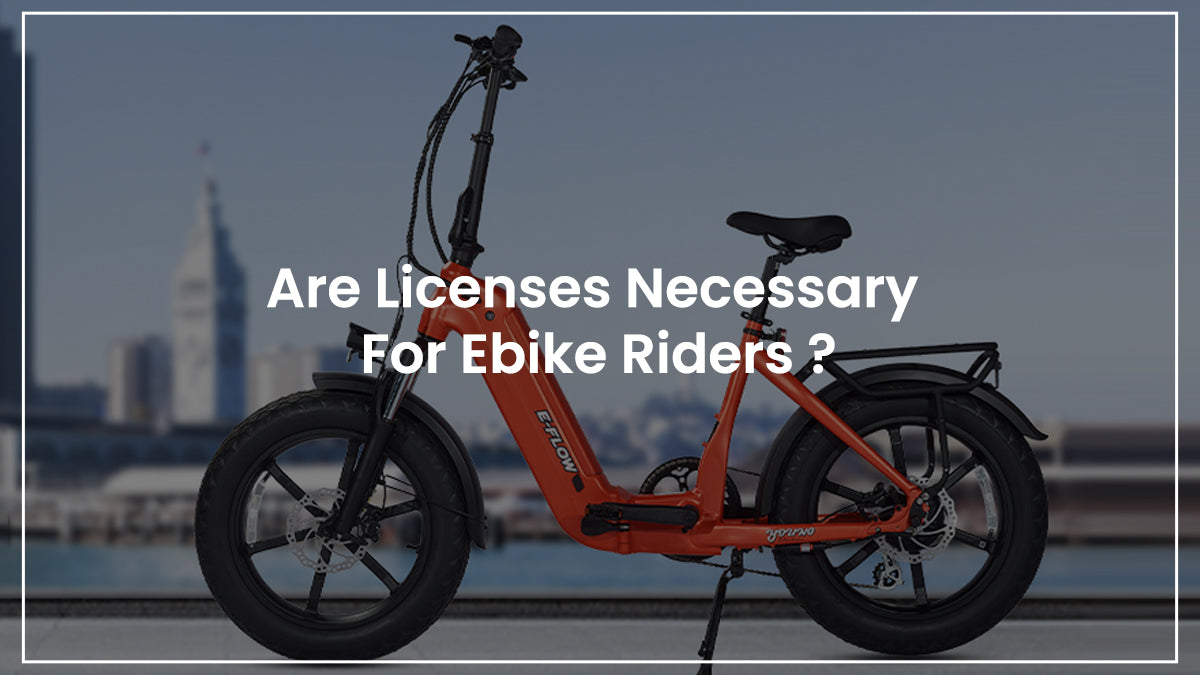 electric bicycle license Are Licenses Necessary for Ebike Riders? – Young Electric