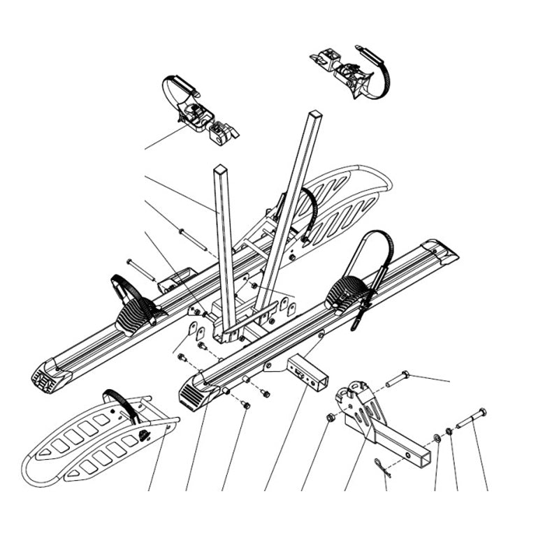 bicycle spare parts shop near me Bike Rack Parts – Young Electric