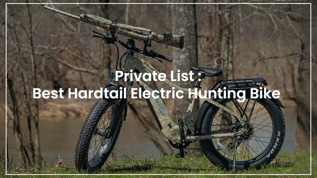 Electric Hunting Bike Private List: Best Hardtail Electric Hunting Bike