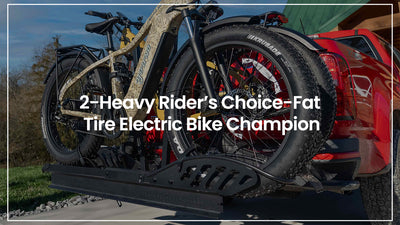 Heavy Rider’s Choice-Fat Tire Electric Bike Champion