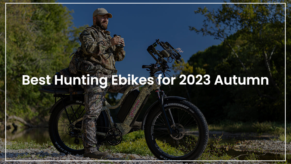 best hunting ebikes