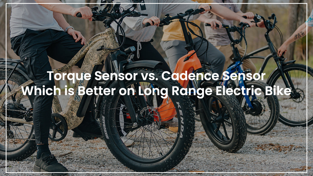 Torque Sensor vs Cadence Sensor: Which is Better on Long Range Electric Bikes?