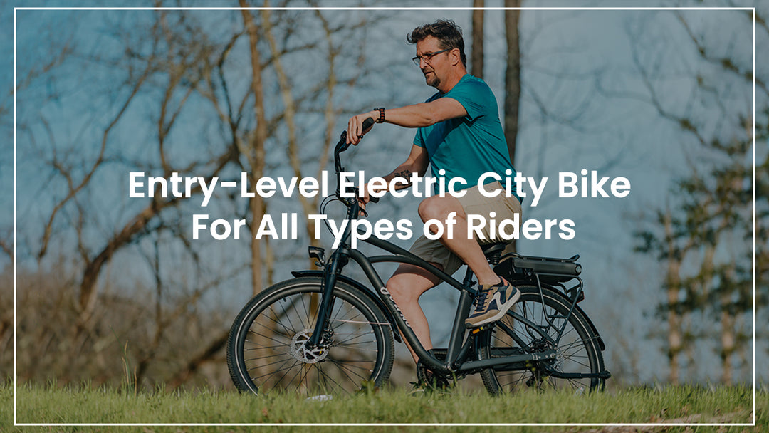 Entry-Level Electric City Bike For All Types of Riders