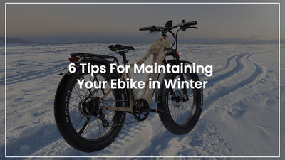 6 Tips for Maintaining Your Ebike in Winter