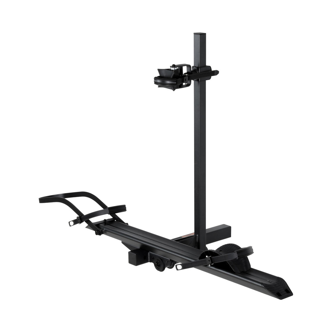 1-Bike Hitch E-bike Rack, Lightweight Single Electric Bike Carrier, 100 LBS Capacity, Fits 2'' Receiver 1-Bike Hitch E-bike Rack, Lightweight Single Electric Bike Carrier, 100 LBS Capacity, Fits 2'' Receiver