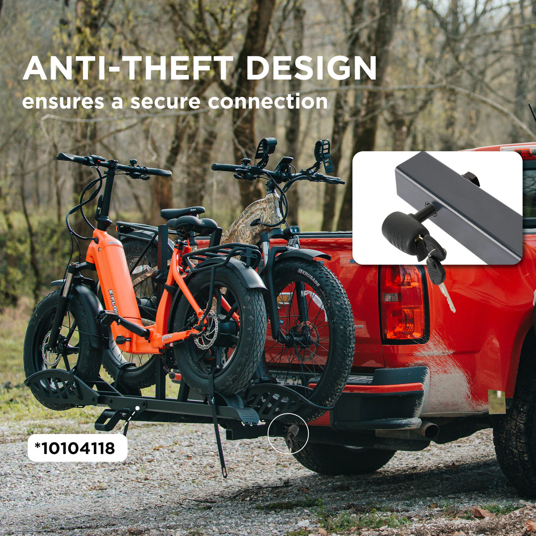 M16 Hitch Receiver Locking Pin for Bike Racks | Anti-Theft Security Lock