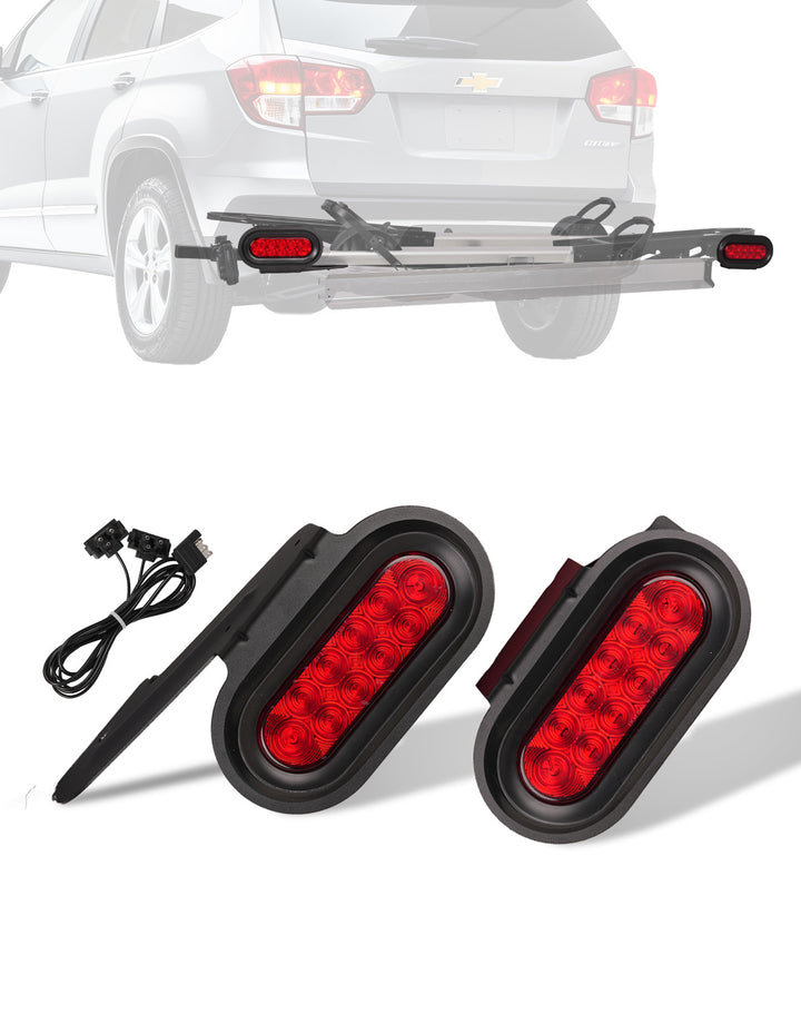 Bike Rack Brake Light & Plate Kit