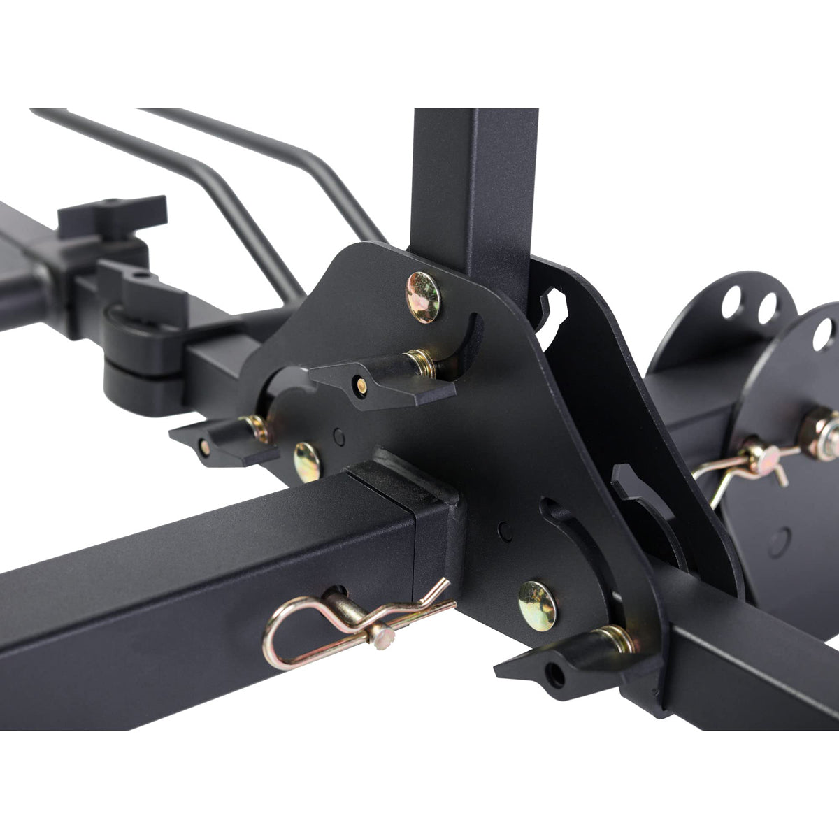 4-Bike Hitch Bike Rack, Folding Bike Carrier, 160 LBS Capacity, Fits 2