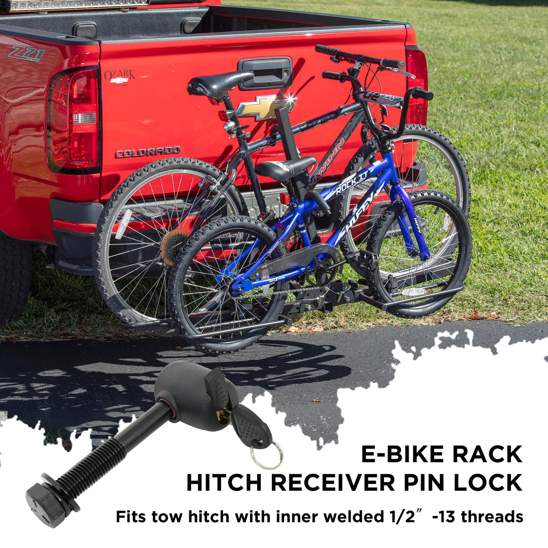 M16 Hitch Receiver Locking Pin for Bike Racks | Anti-Theft Security Lock