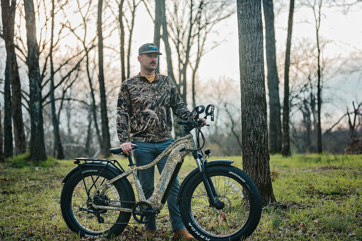 Young Electric E-Scout Pro 750W Long Range Electric Hunting Bike | 960Wh LG Battery | Up to 80 Miles, 28 MPH | 26’’ All-terrain eBike