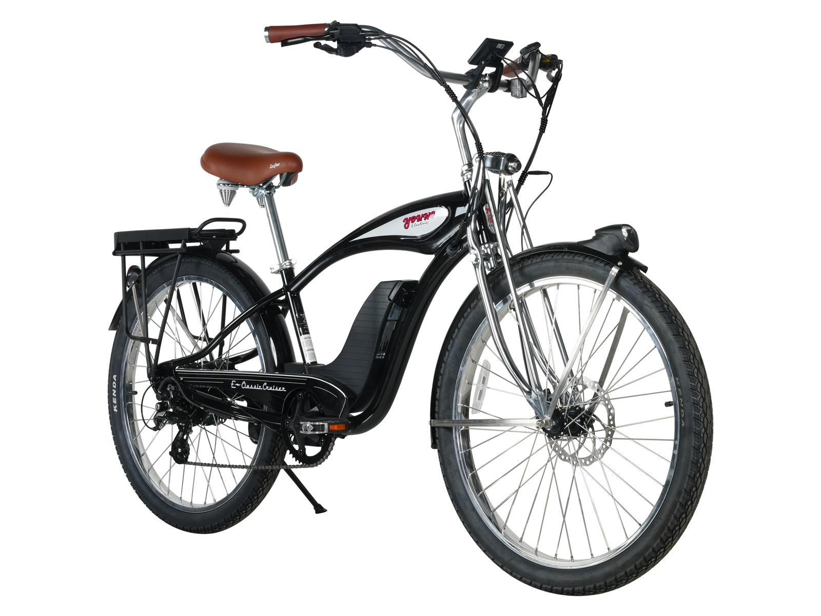 Stylish Retro Electric Cruiser Bike |Young Electric E