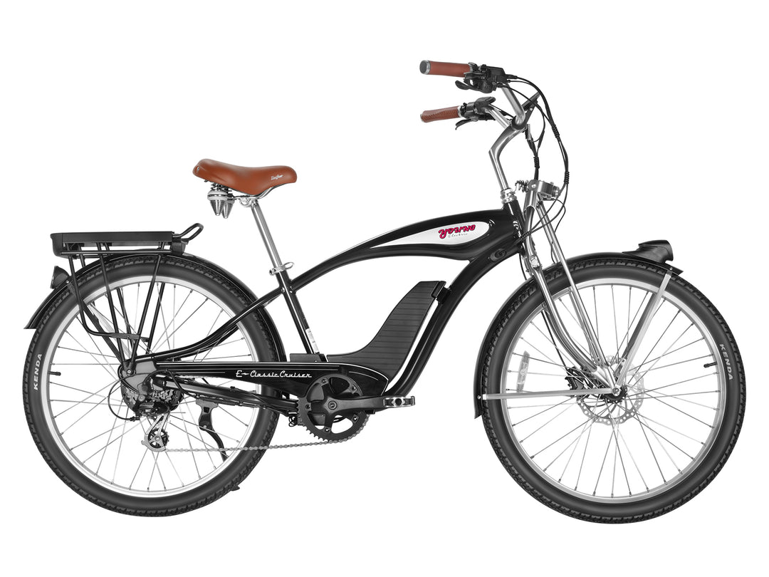 Young Electric E-Classic Cruiser 26" Retro eBike | 500W Motor, Up to 58 miles