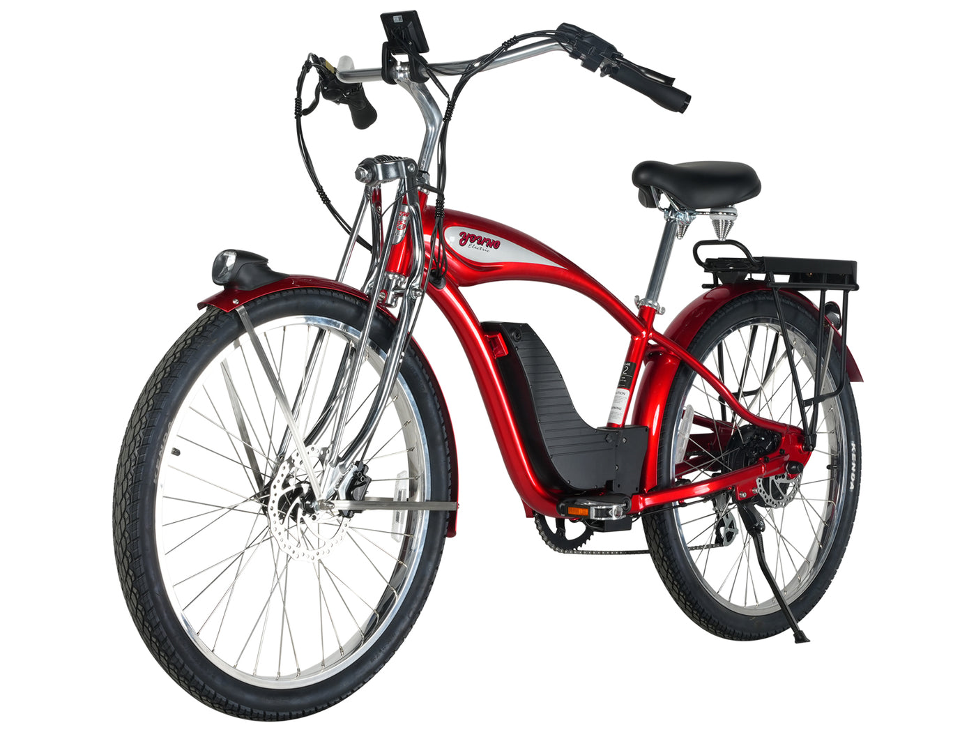 Young Electric E-Classic Cruiser 26" Retro eBike | 500W Motor, Up to 58 miles