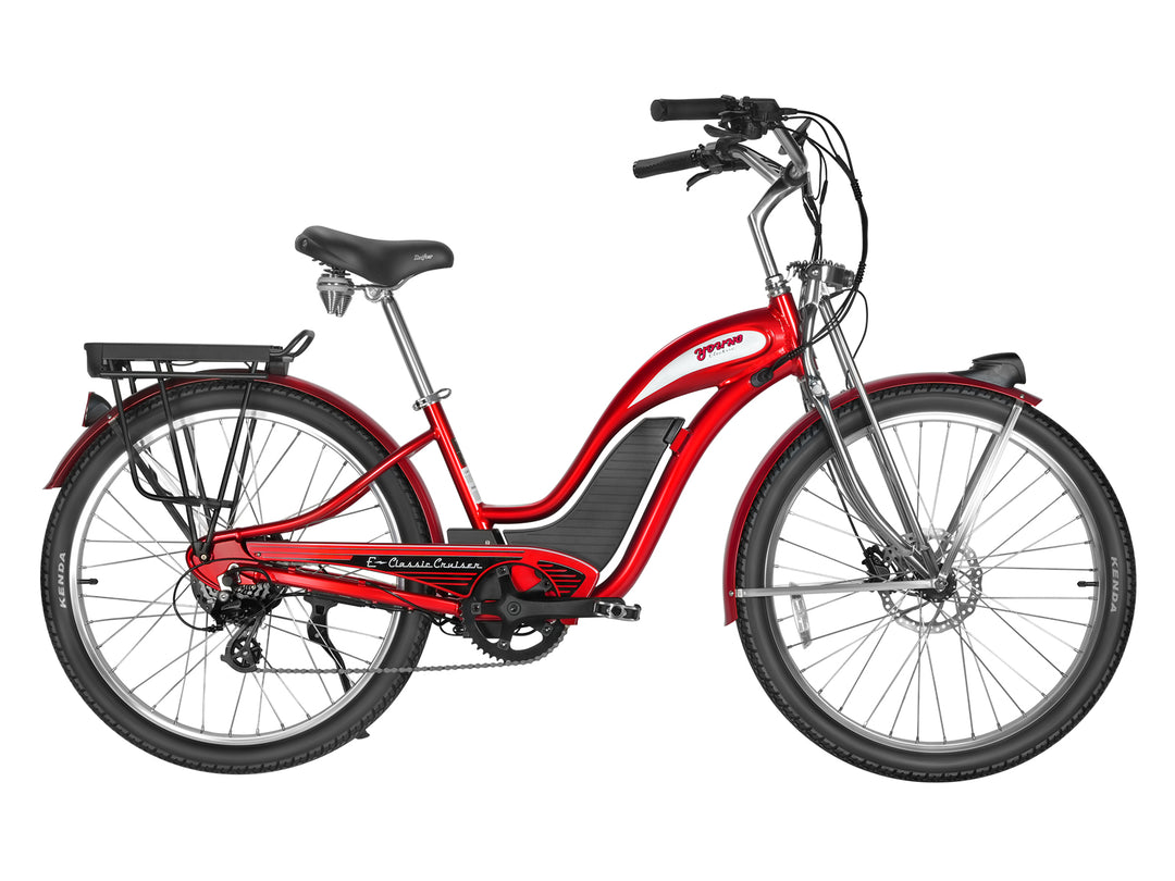 Young Electric E-Classic Cruiser 26" Retro eBike | 500W Motor, Up to 58 miles