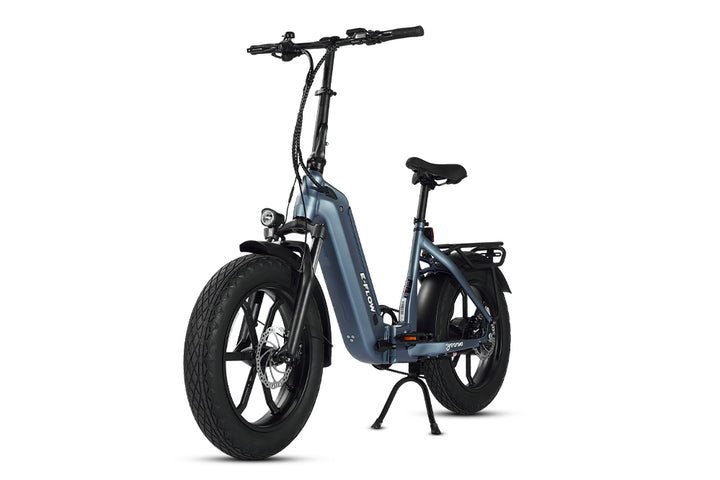 Follding eBike blue color