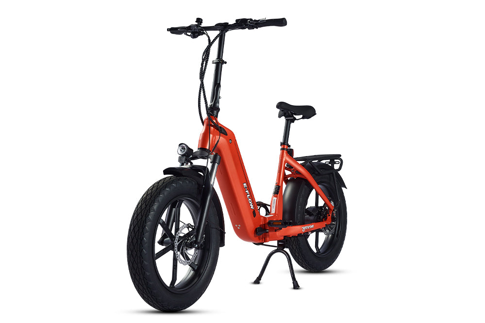 Folding electric bike