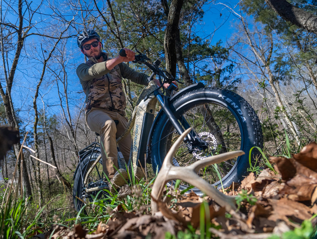 Young Electric Canada | E-Scout Pro 500W Long Range Electric Hunting Bike  | 960Wh LG Battery  26’’ All-terrain eBike