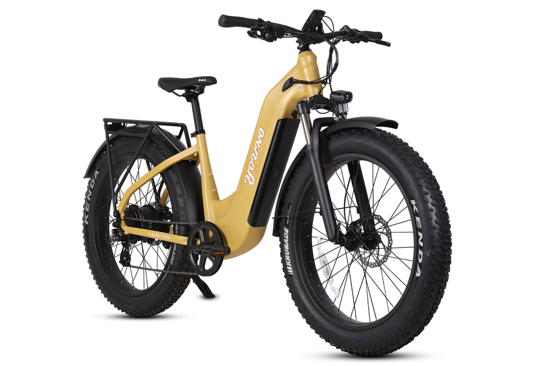 Young Electric E-Scout Pro Step-Through Commuter Ebike | Up to 80 Miles, 28 MPH | 960Wh LG Battery, 26’’ All-terrain eBike