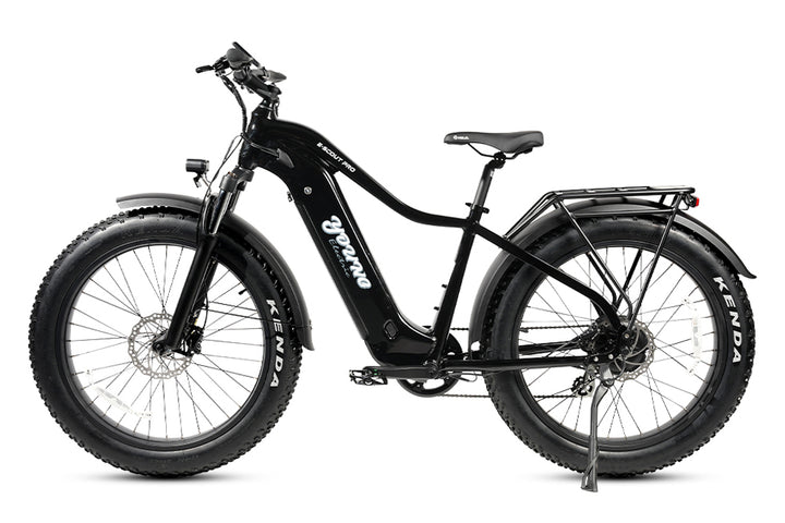 Young Electric Canada | E-Scout Pro 500W Long Range Electric Hunting Bike  | 960Wh LG Battery  26’’ All-terrain eBike