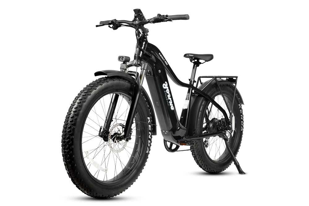 Young Electric Canada | E-Scout Pro 500W Long Range Electric Hunting Bike  | 960Wh LG Battery  26’’ All-terrain eBike