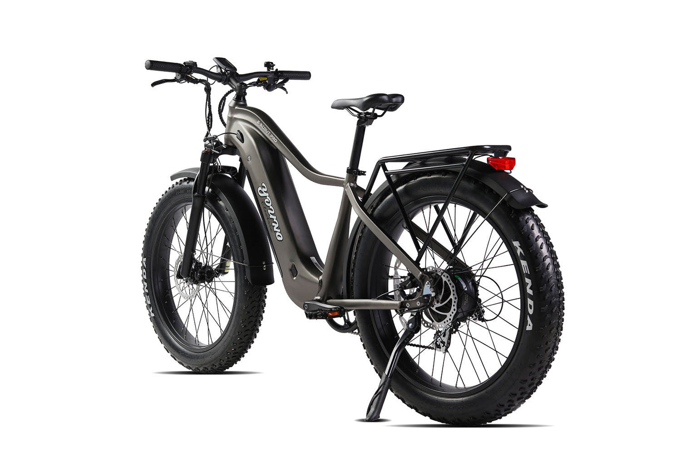 Young Electric Canada | E-Scout Pro 500W Long Range Electric Hunting Bike  | 960Wh LG Battery  26’’ All-terrain eBike