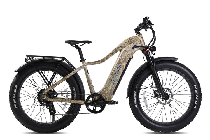 Young Electric Canada | E-Scout Pro 500W Long Range Electric Hunting Bike  | 960Wh LG Battery  26’’ All-terrain eBike