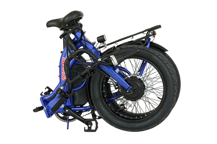 Young Electric E-Urban Pro 500W Lightweight Folding eBike | 20'' Fat Tire With 720Wh LG Battery | Torque Sensor, Internal Gear Hub