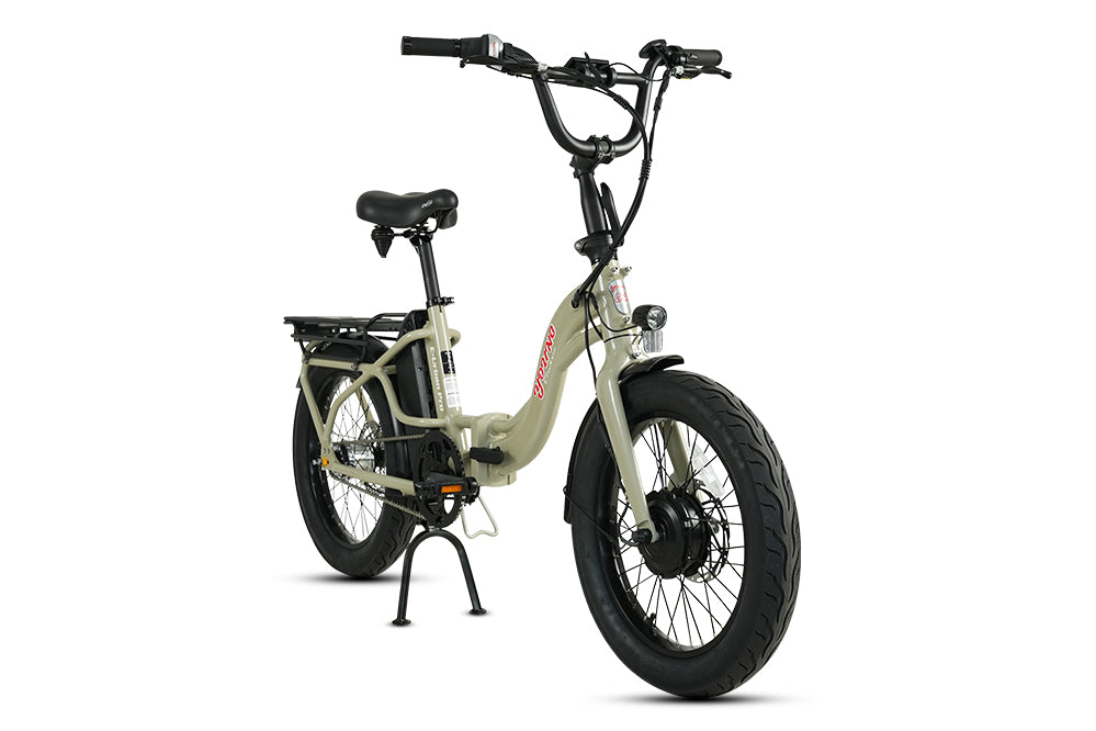 Young Electric E-Urban Pro 500W Lightweight Folding eBike | 20'' Fat Tire With 720Wh LG Battery | Torque Sensor, Internal Gear Hub