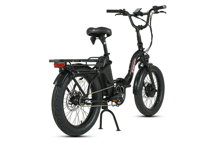 Young Electric E-Urban 500W Lightweight Folding eBike | 20'' All-terrain Fat Tire With 480Wh LG Battery | Internal Gear Hub