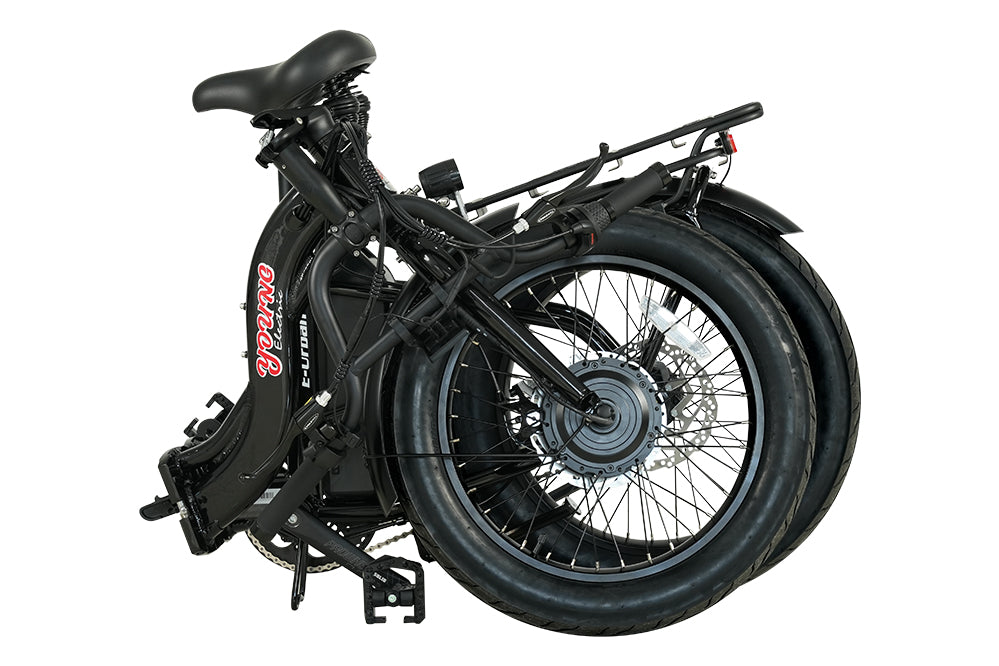 Young Electric E-Urban 500W Lightweight Folding eBike | 20'' All-terrain Fat Tire With 480Wh LG Battery | Internal Gear Hub