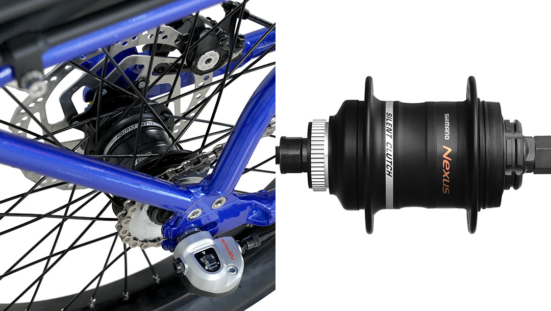 Young Electric E-Urban 500W Lightweight Folding eBike Shimano Nexus 7-Speed Internal Gear Hub