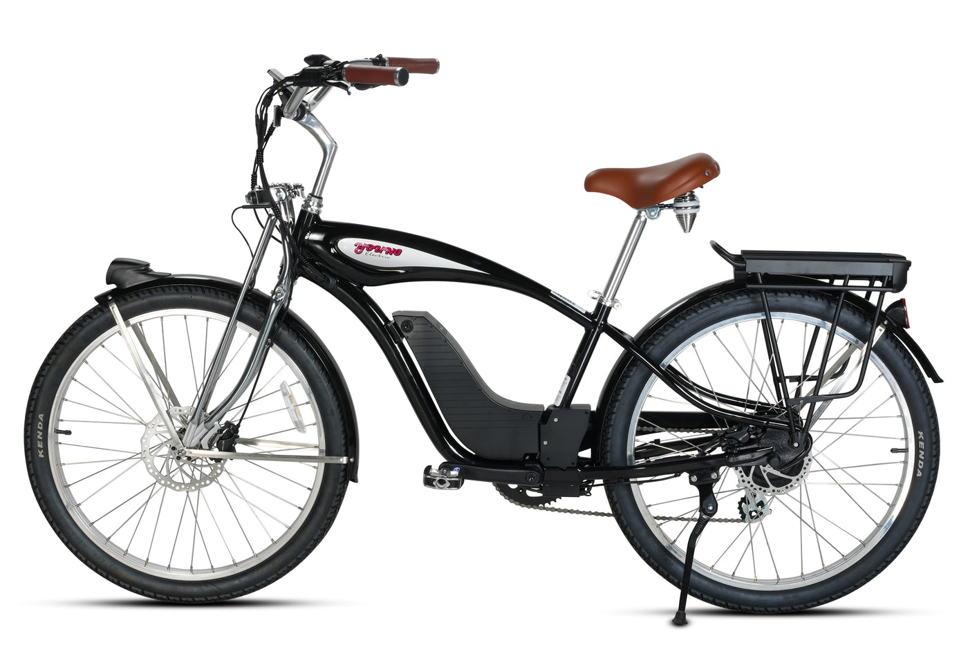 Young Electric E-Classic Cruiser 26" Retro eBike | 500W Motor, Up to 58 miles