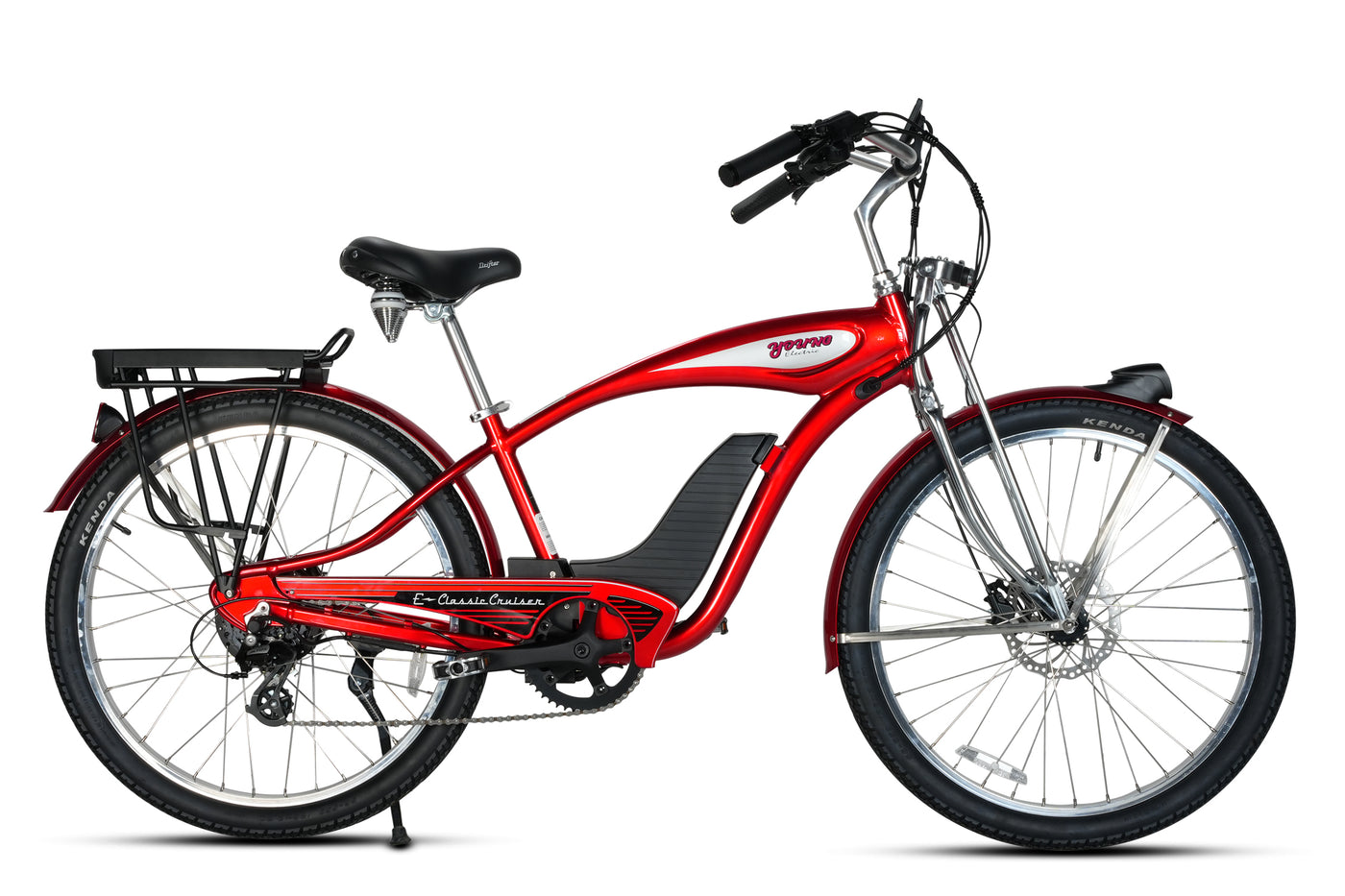 Young Electric E-Classic Cruiser 26" Retro eBike | 500W Motor, Up to 58 miles