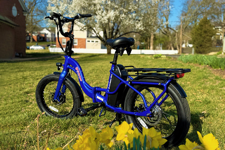 Young Electric E-Urban 500W Lightweight Folding eBike | 20'' All-terrain Fat Tire With 480Wh LG Battery | Internal Gear Hub