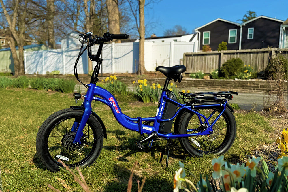 Young Electric E-Urban 500W Lightweight Folding eBike | 20'' All-terrain Fat Tire With 480Wh LG Battery | Internal Gear Hub