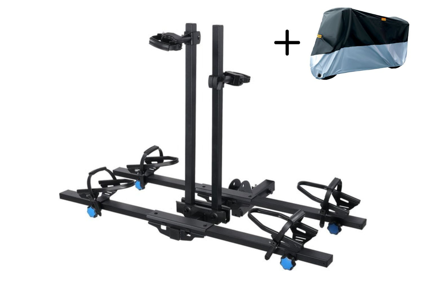 Young Electric FELLOW Foldable Hitch Bike Rack | 2'' Receiver, 200 LBS