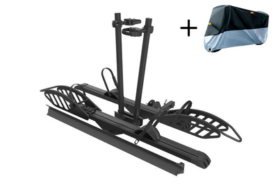 Young Electric MATE R Foldable Hitch Bike Rack | 2’’ Receiver, 200 LBS Capacity