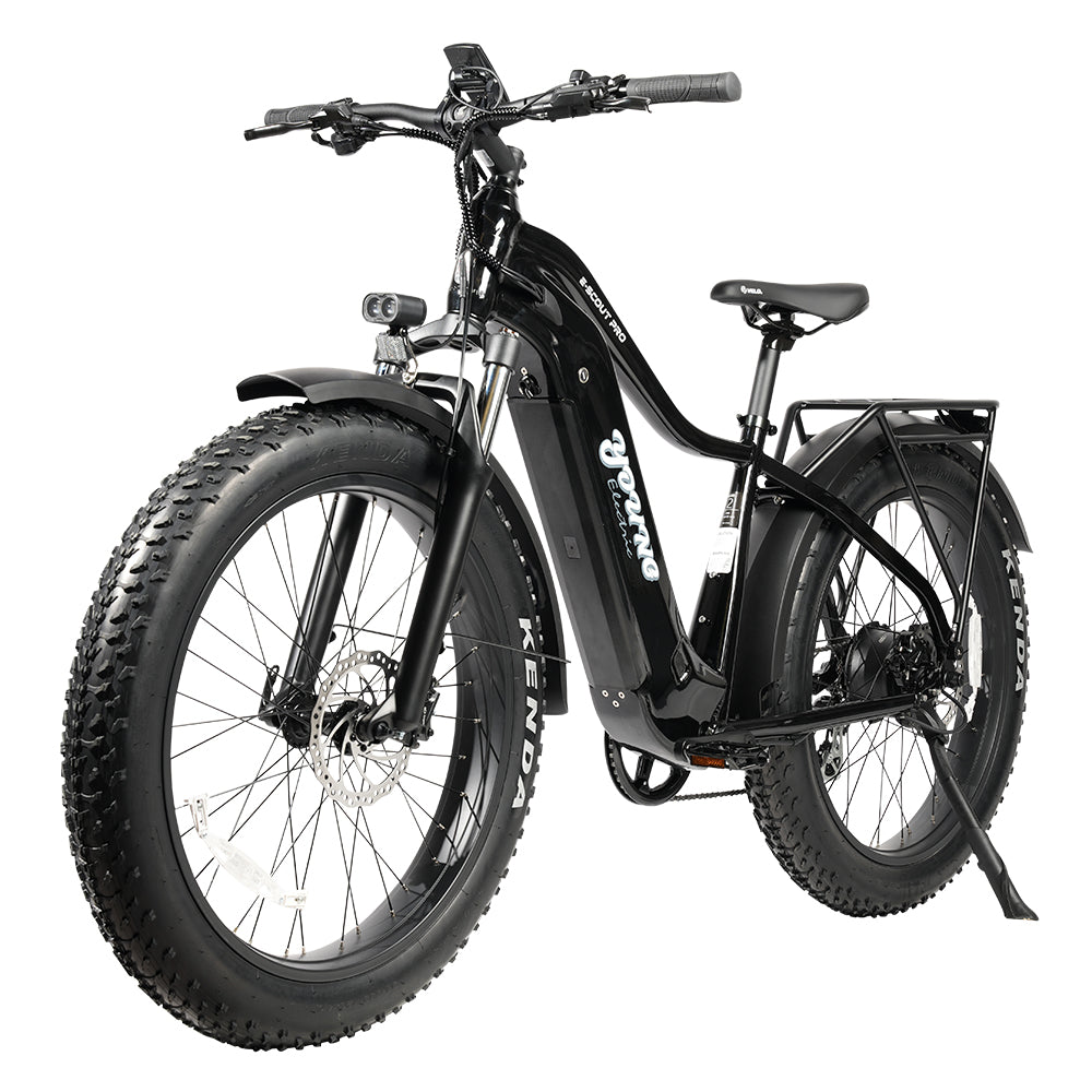 Young Electric E-Scout Pro 750W Long Range Electric Hunting Bike | 960Wh LG Battery | Up to 80 Miles, 28 MPH | 26’’ All-terrain eBike