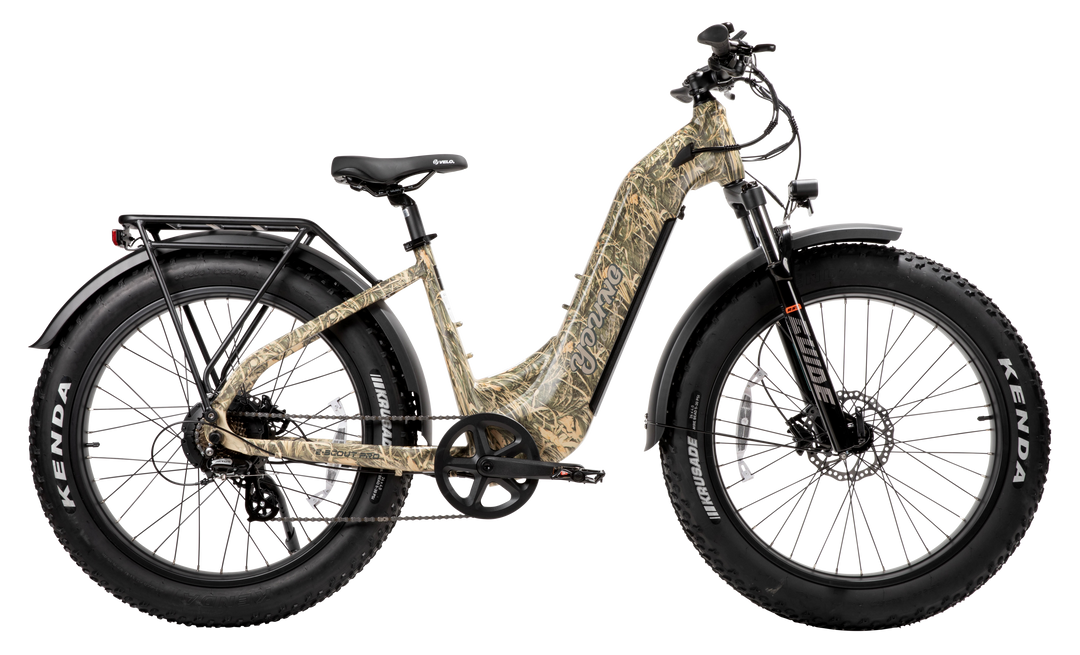 Young Electric E-Scout Pro 750W Long Range Electric Hunting Bike | 960Wh LG Battery | Up to 80 Miles, 28 MPH | 26’’ All-terrain eBike