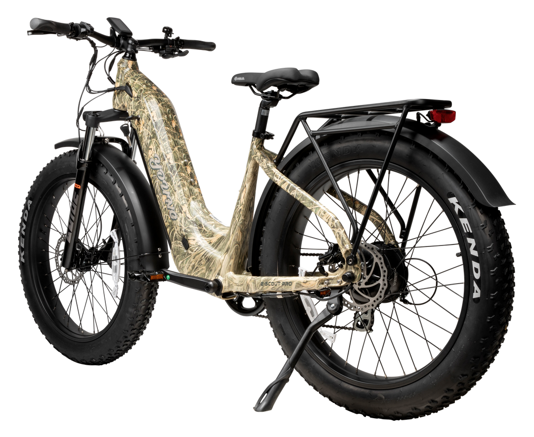 Young Electric E-Scout Pro 750W Long Range Electric Hunting Bike | 960Wh LG Battery | Up to 80 Miles, 28 MPH | 26’’ All-terrain eBike