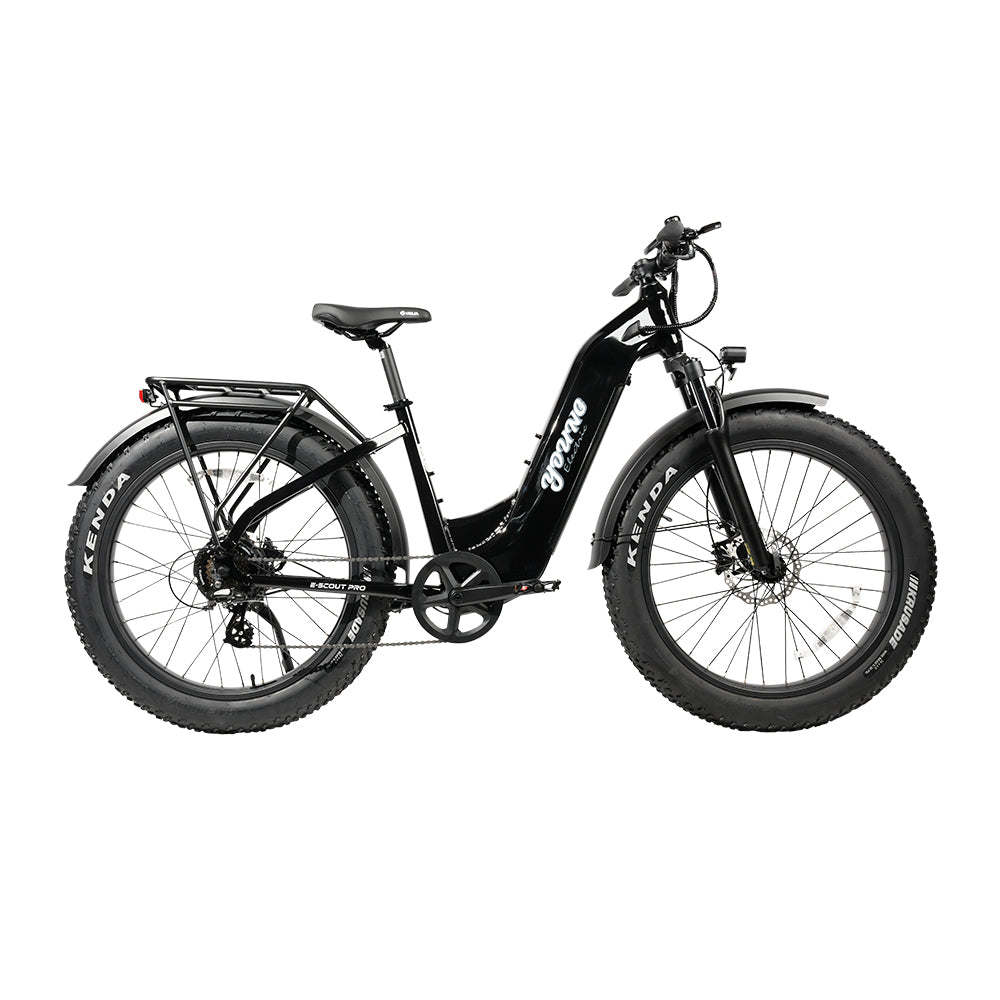 Young Electric E-Scout Pro Step-Through Commuter Ebike | Up to 80 Miles, 28 MPH | 960Wh LG Battery, 26’’ All-terrain eBike