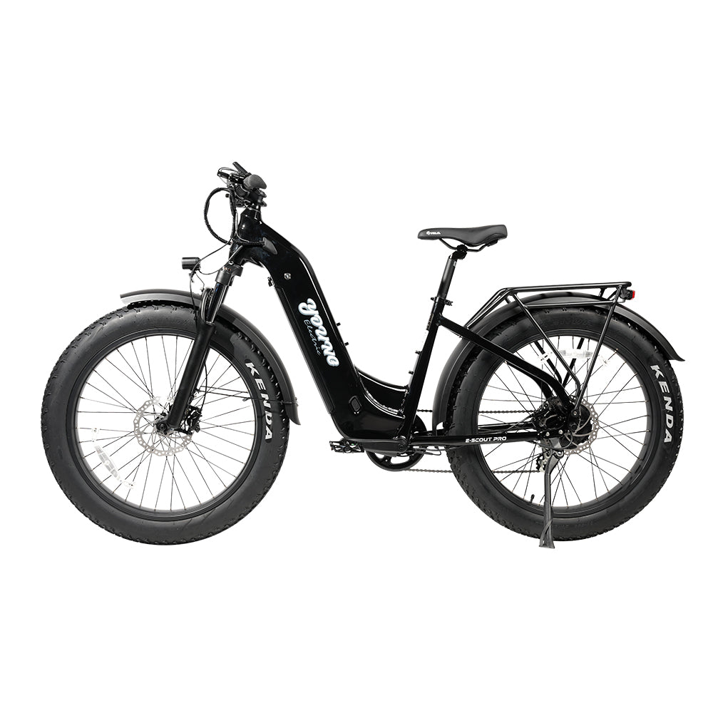 Young Electric E-Scout Pro Step-Through Commuter Ebike | Up to 80 Miles, 28 MPH | 960Wh LG Battery, 26’’ All-terrain eBike