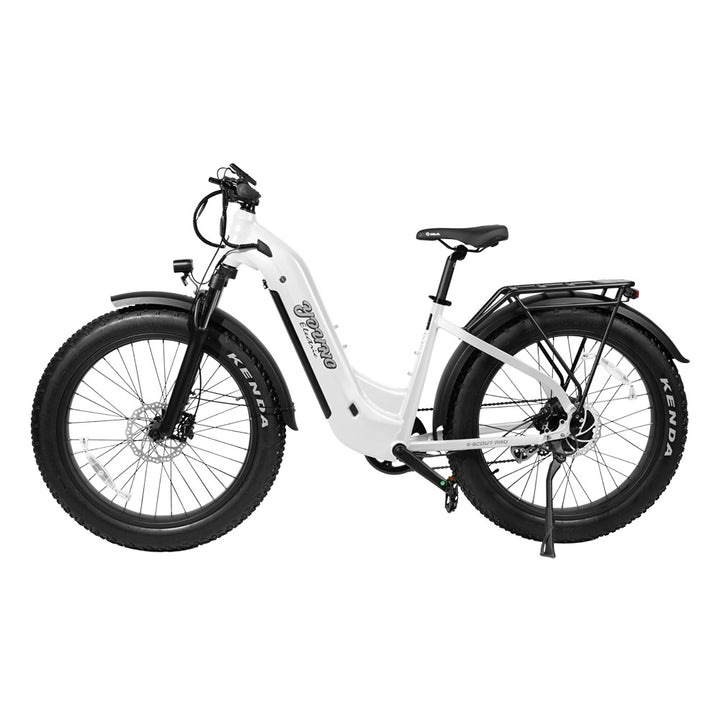 Young Electric E-Scout Pro Step-Through Commuter Ebike | Up to 80 Miles, 28 MPH | 960Wh LG Battery, 26’’ All-terrain eBike