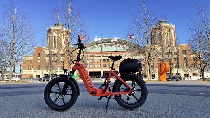 Young Electric E-Flow 750W Folding eBike | 20'' All-terrain Fat Tire With 48V20Ah BAFANG Battery, Up to 90 Miles, 28 MPH