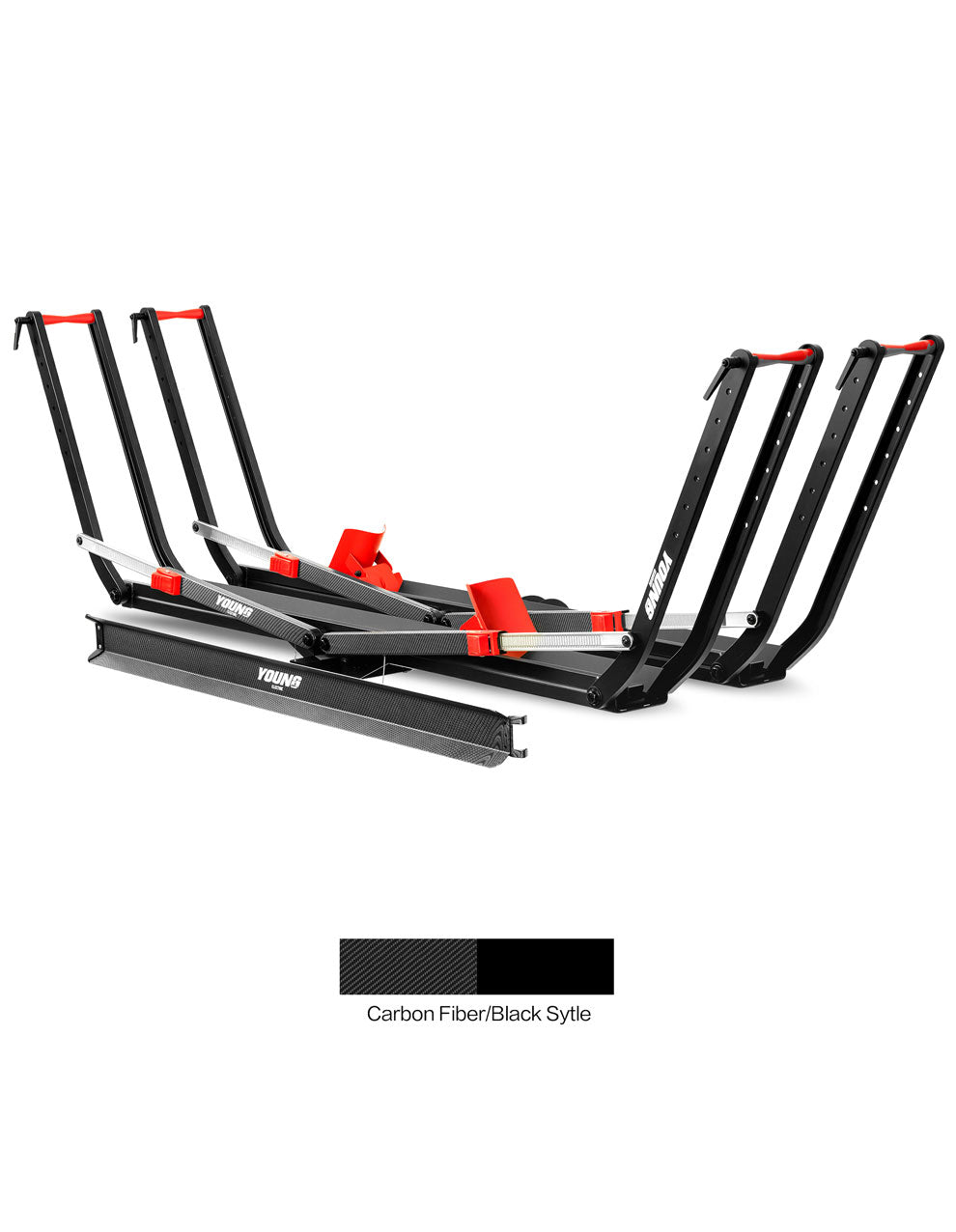 Clamp On Bike Rear Rack 200lbs Capacity Tire-Clamp E-bike Rack with Ramp – Young Electric