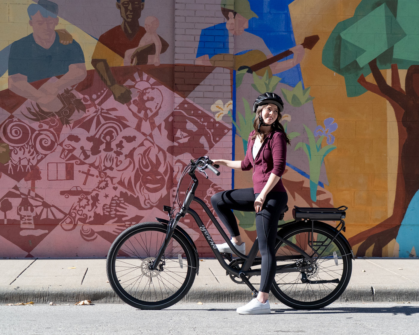 Young Electric Vie 27.5’’ Step-Through | 350W Ultra-Comfy Ebike, Up to 90 Miles, Torque Sensor | UL 2849 Safety Certified